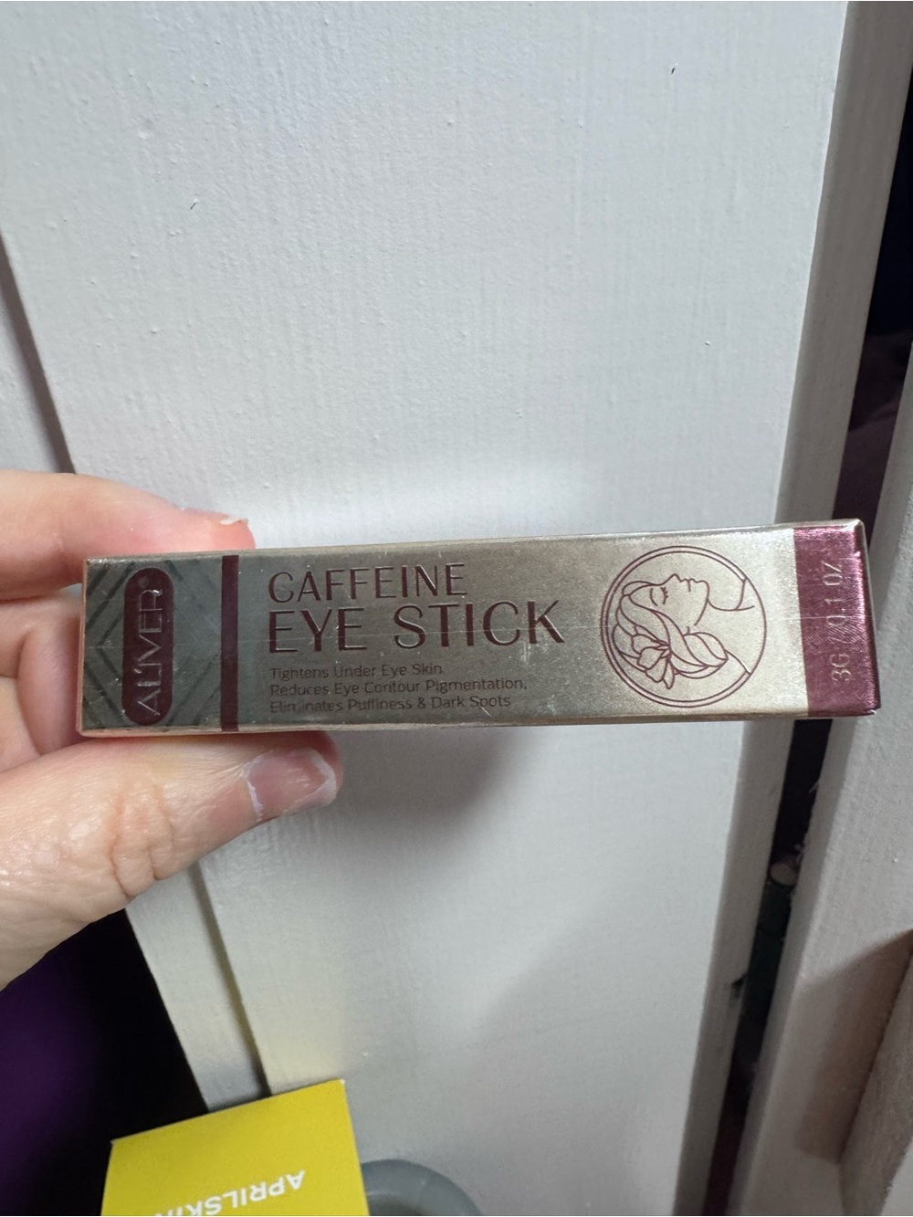 Klavuu Caffeine Eye Stick - Rose Gold Packaging